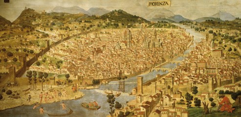 Florence, Italy, 1490 (19th century reconstruction of 15th century painting)