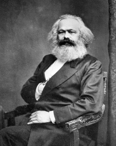 Karl Marx (1818-1883), philosopher and German poli